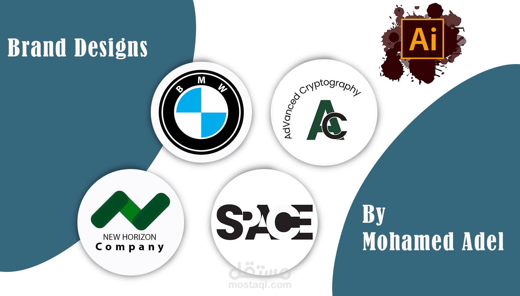 عمل presentation  لشعارات