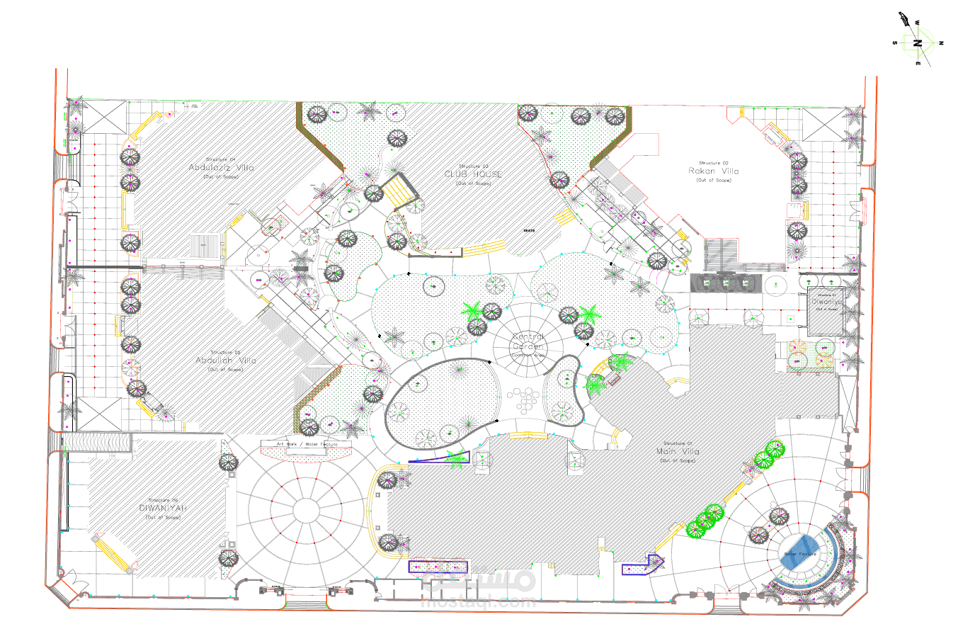 مجموعة فلل خاصة بالمملكة العربية السعودية