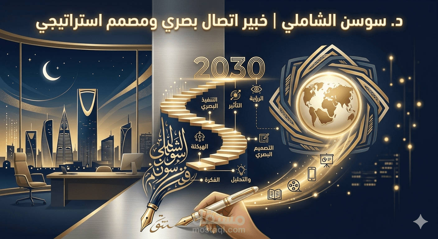 الهوية الاستراتيجية المتكاملة: دمج الفكر الإعلامي بالهندسة البصرية (د. سوسن الشاملي)