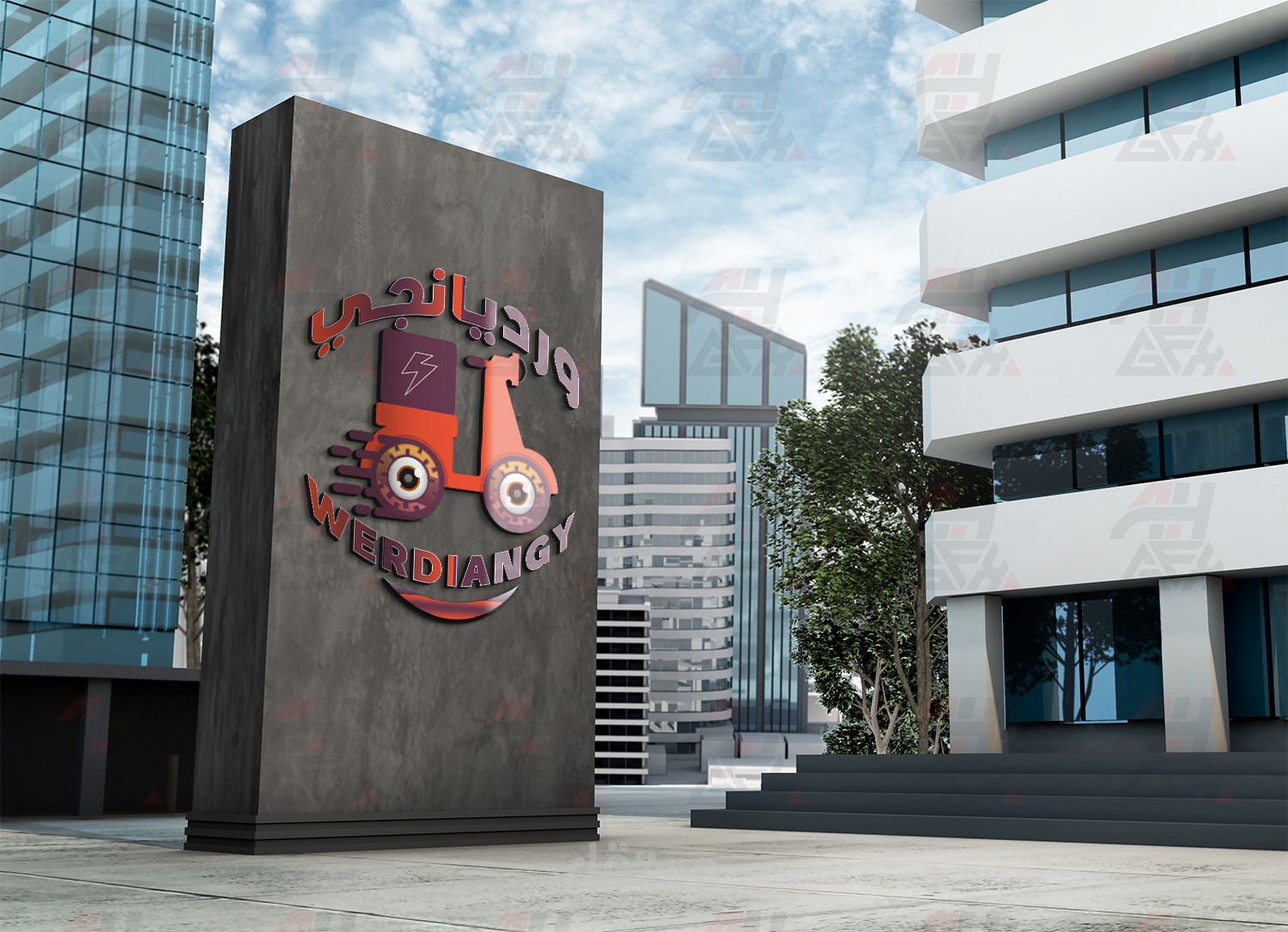 تصميم شعار ورديانجي