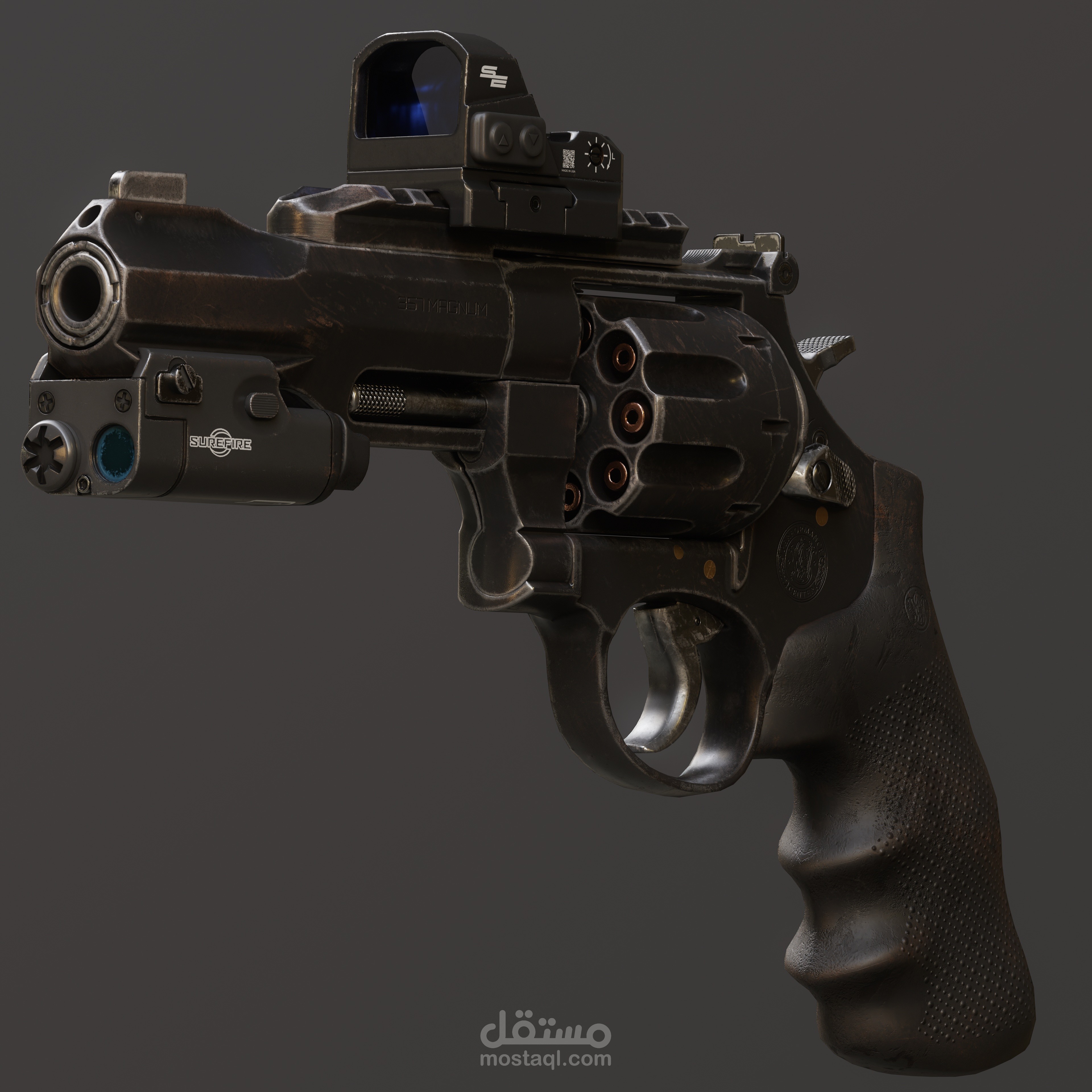 Game-Ready Revolver