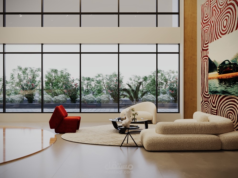 Luxury waiting area