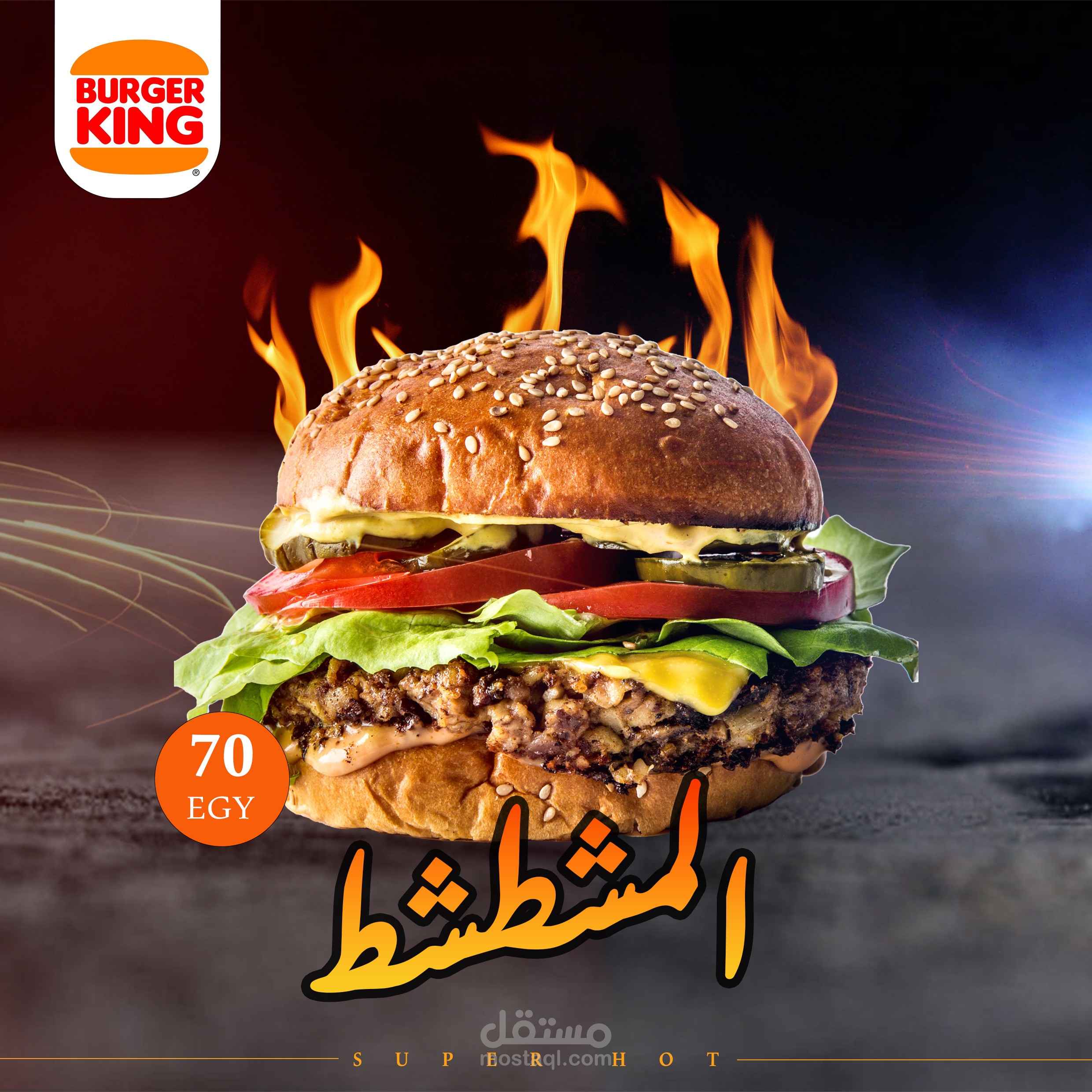 تصميم ساندوتش باسم خاص وجديد