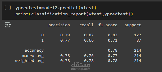 تحليل بيانات استكشافى و نماذج لتصنيف الناجى من الركاب على سفينة تايتنك