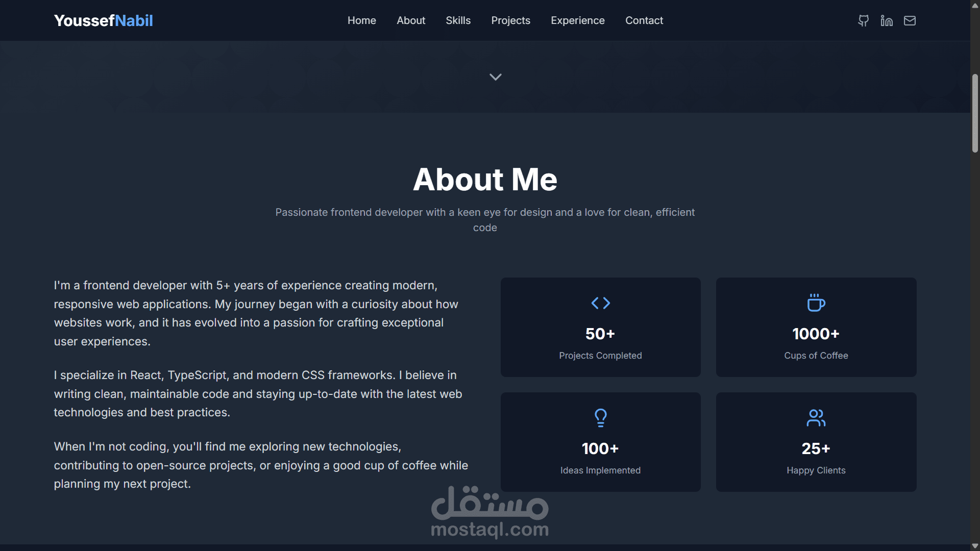 personal website portfolio