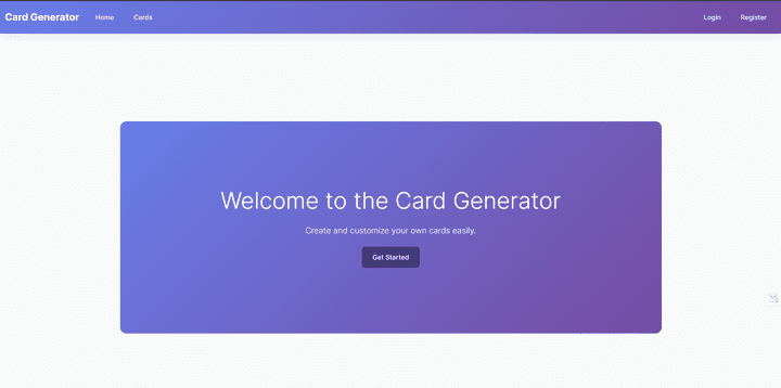 Business Card Generator
