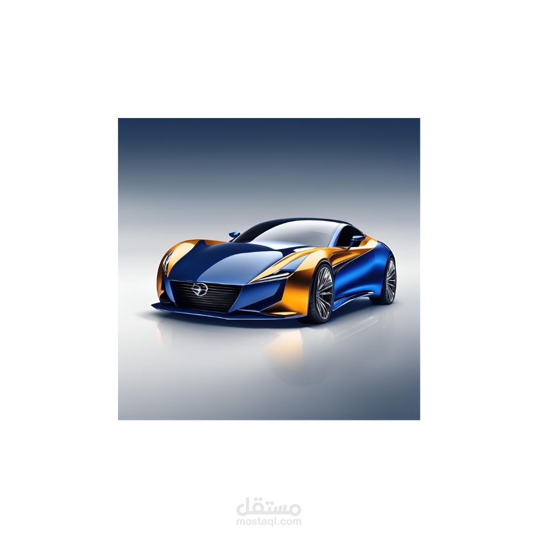 تصميم لشركه سيارات