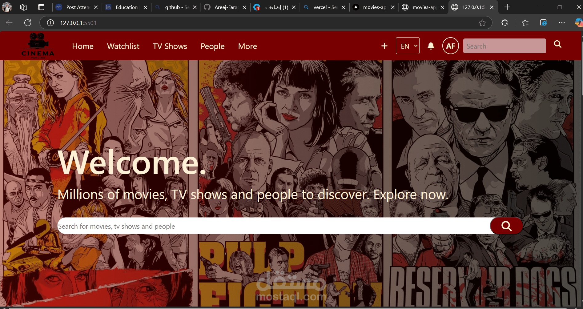 Movies Website