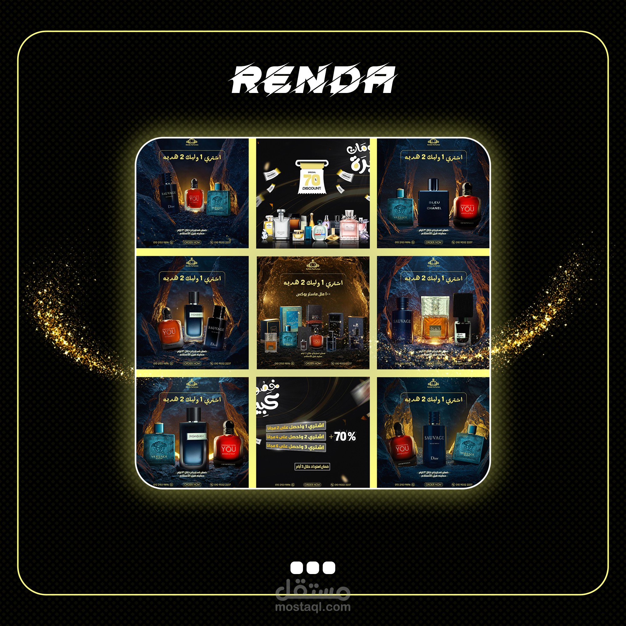 Social Media Design for Renda Perfumes