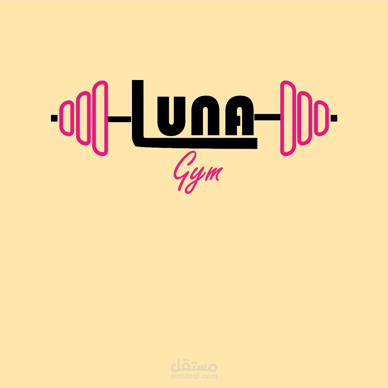 تصميم لوجو لجيم نسائي