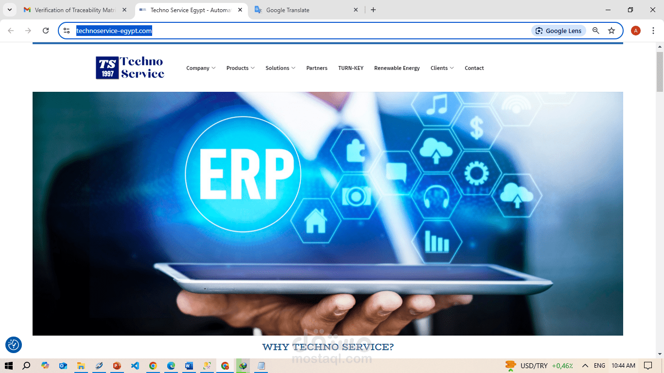 Techno Service Website