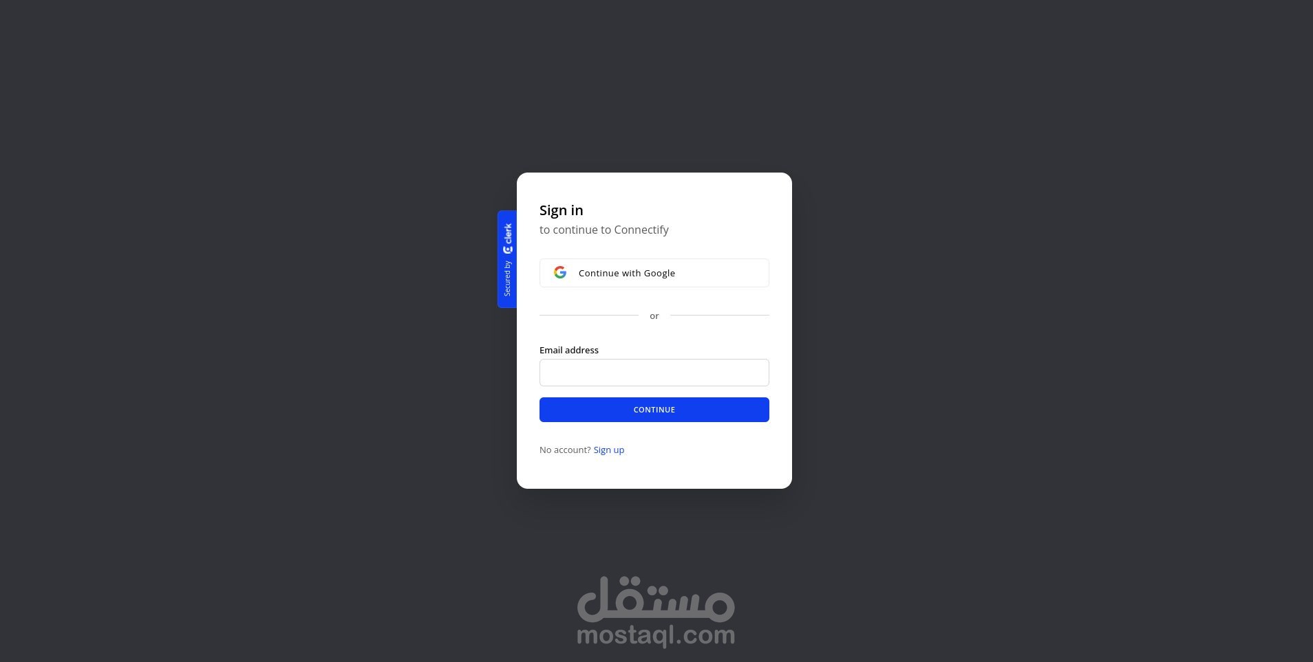 Connectify: نسخة مطورة من Discord باستخدام TypeScript / Tailwind CSS