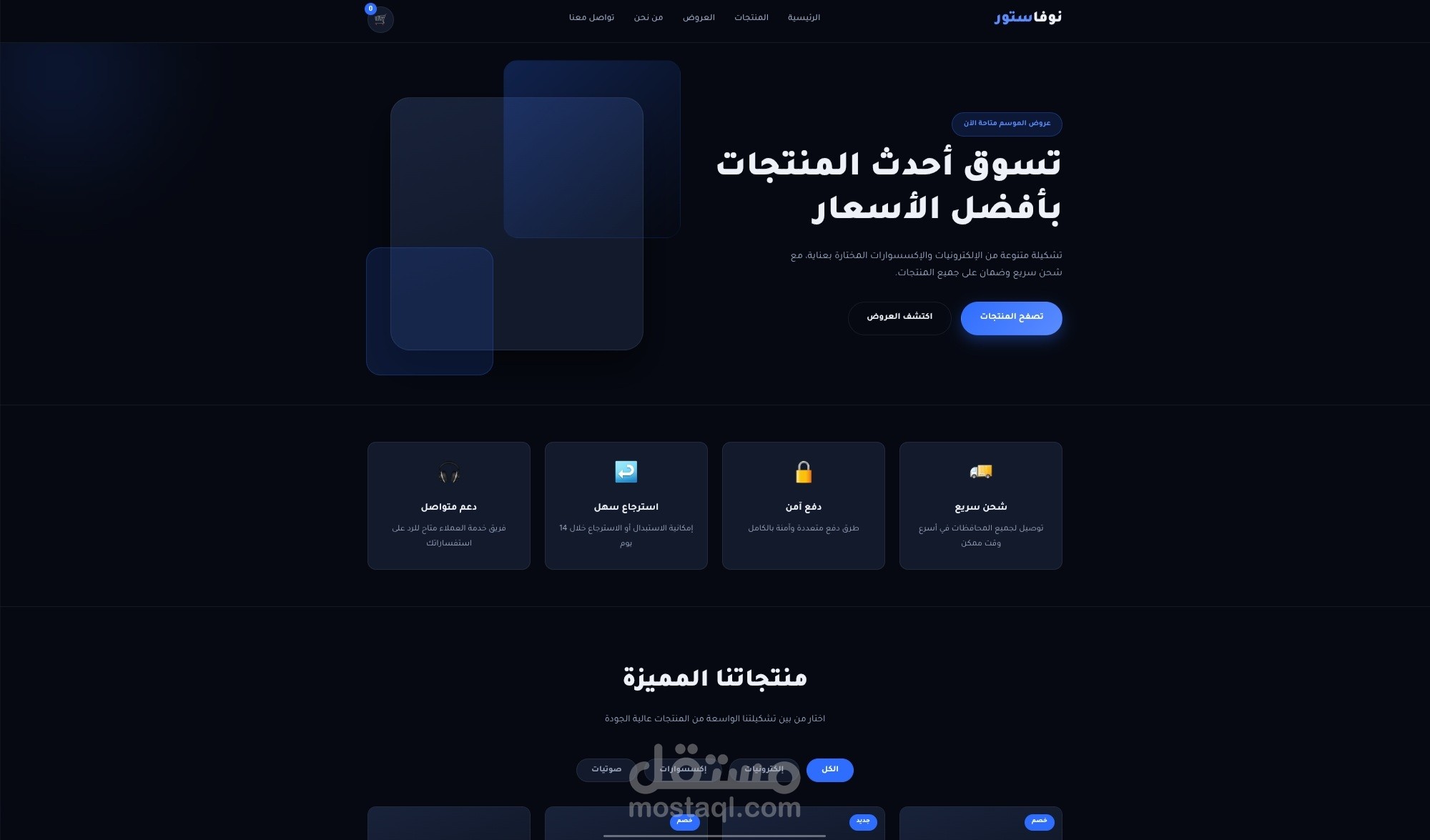 Professional E-commerce Website Design and Development
