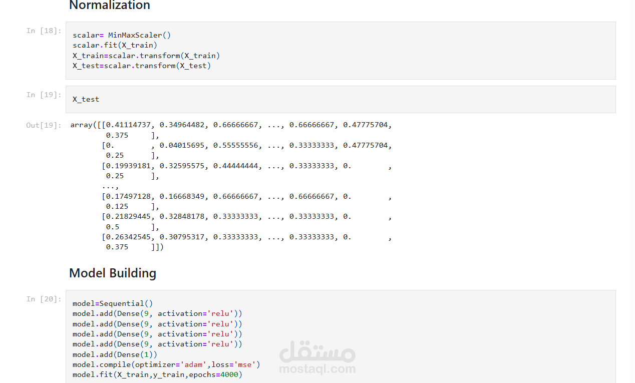 بناء نموذج تنبؤ بأسعار العقارات House Price