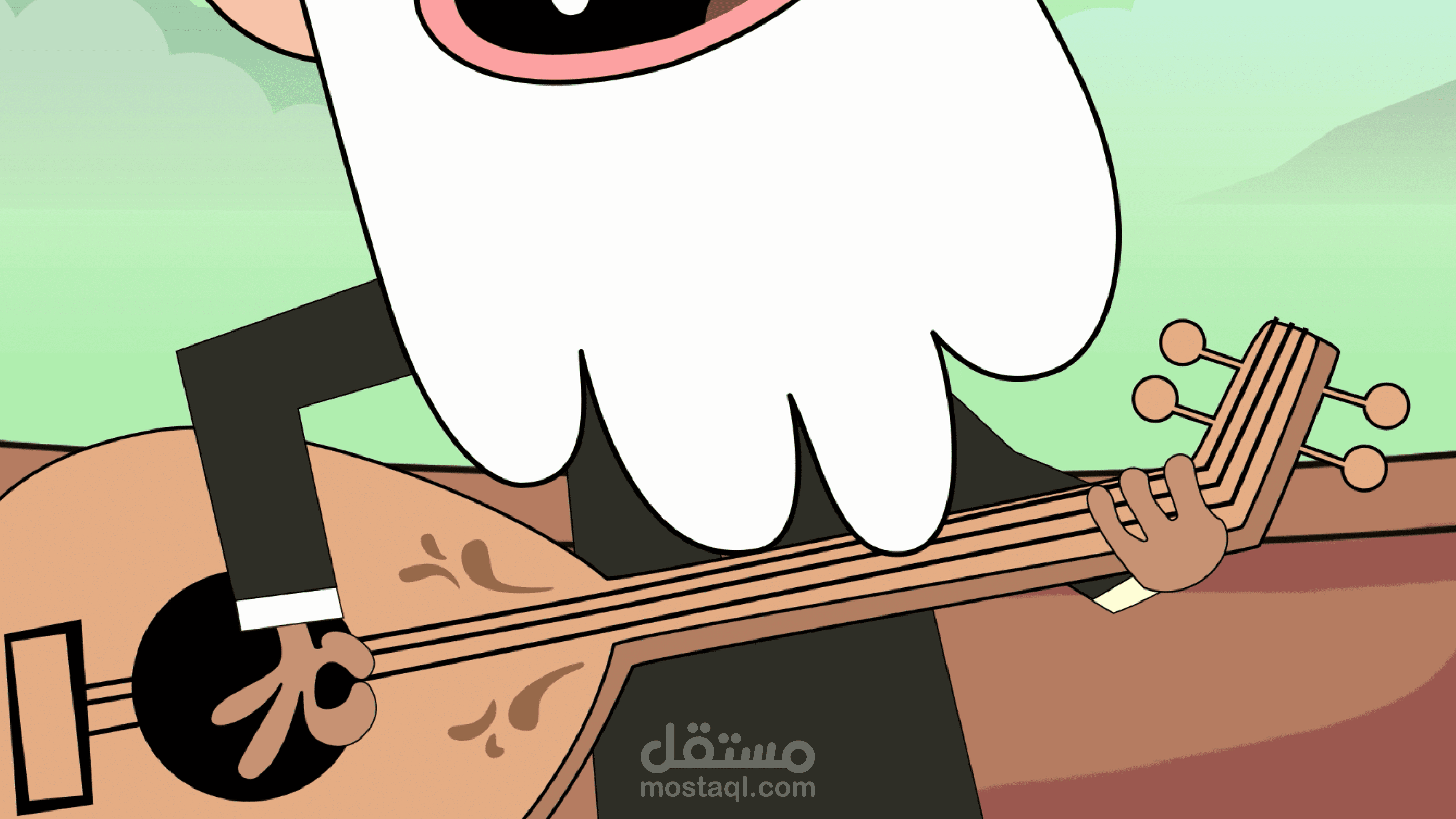 Re-animate shot_01 of song Oh La Lah - تحريك مشهد من أغنية اولالاه