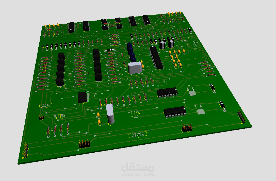 تصميم لوحات الدوائر المطبوعة (PCB)