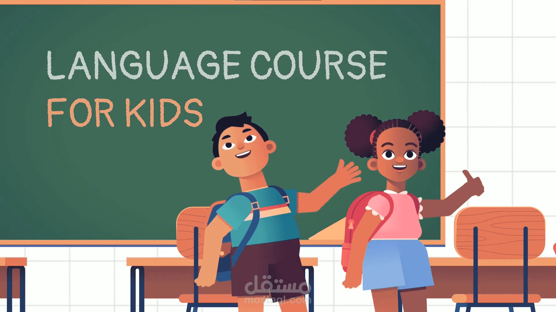 تصميم فيديو وايت بورد انيميشن (رسوم متحركة) احترافي لمنصة Learning Course