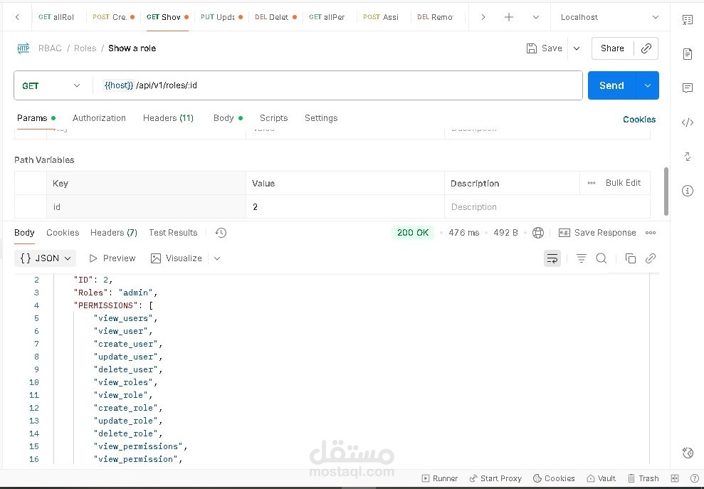 RBAC (Role-Based Access Control) API