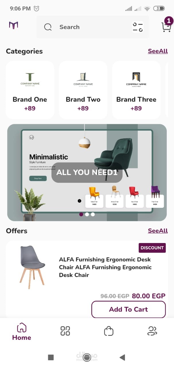 Mauve | Flutter (Android- IOS)