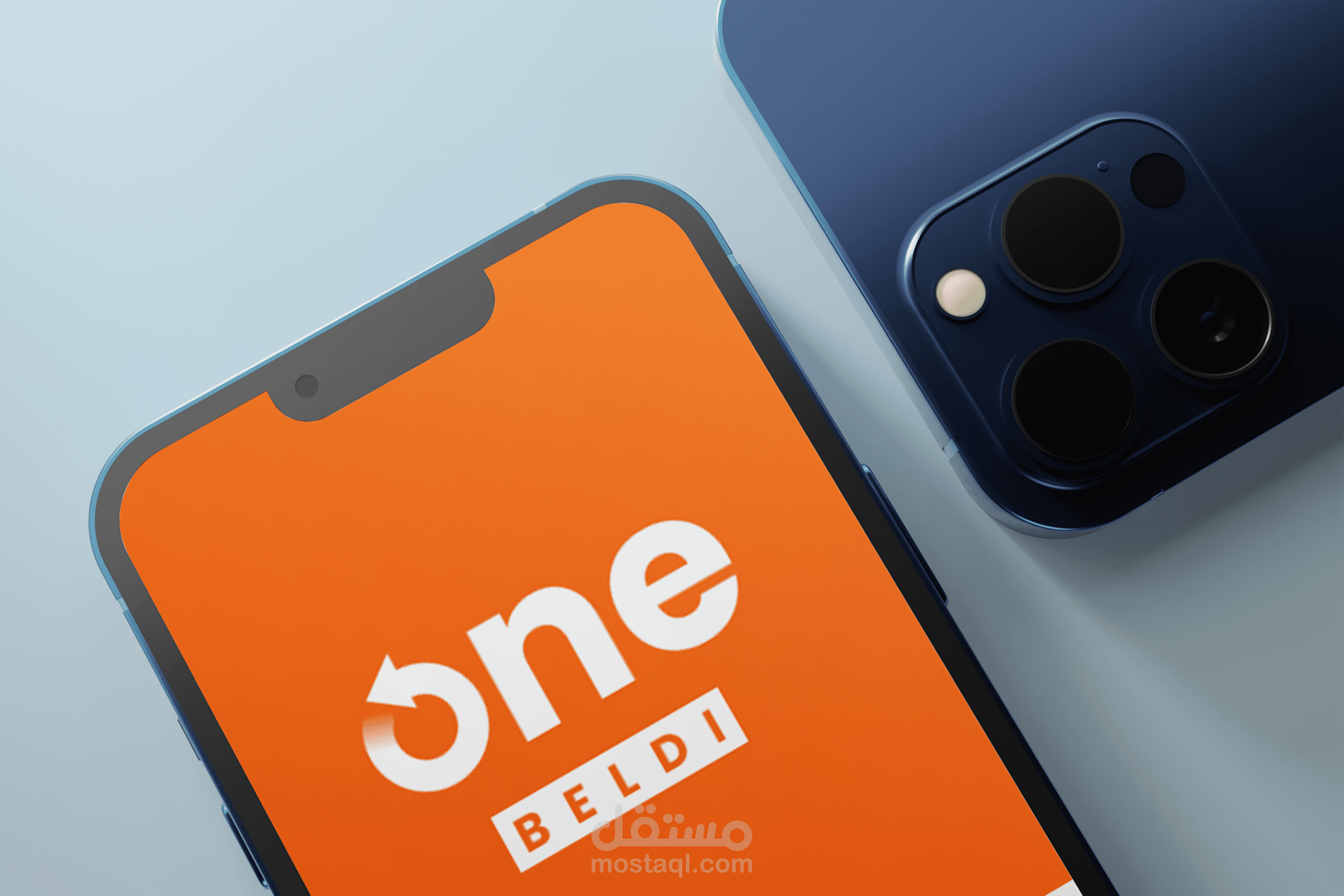 تصميم تطبيق One beldi – تجربة طلب الطعام عبر الهاتف