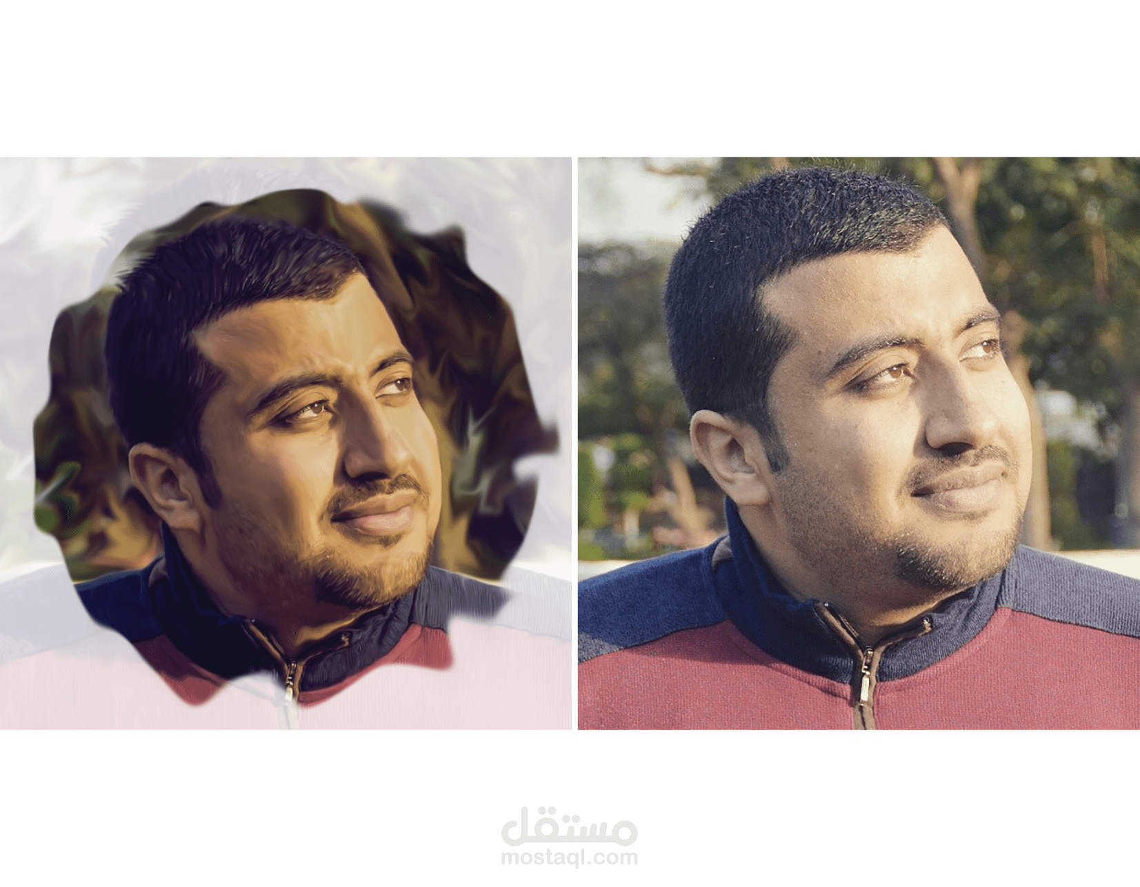 تحويل الصور إلي رسم ديجيتال