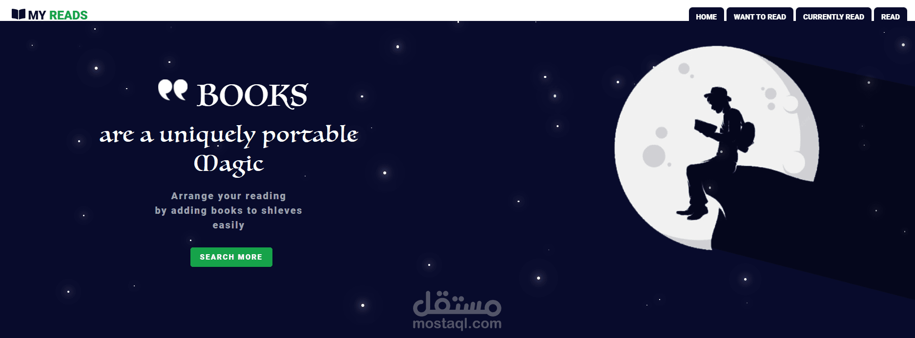 my reads website
