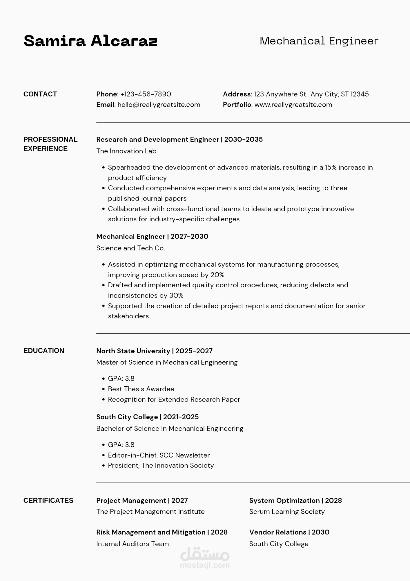 Cv بطريقه ats