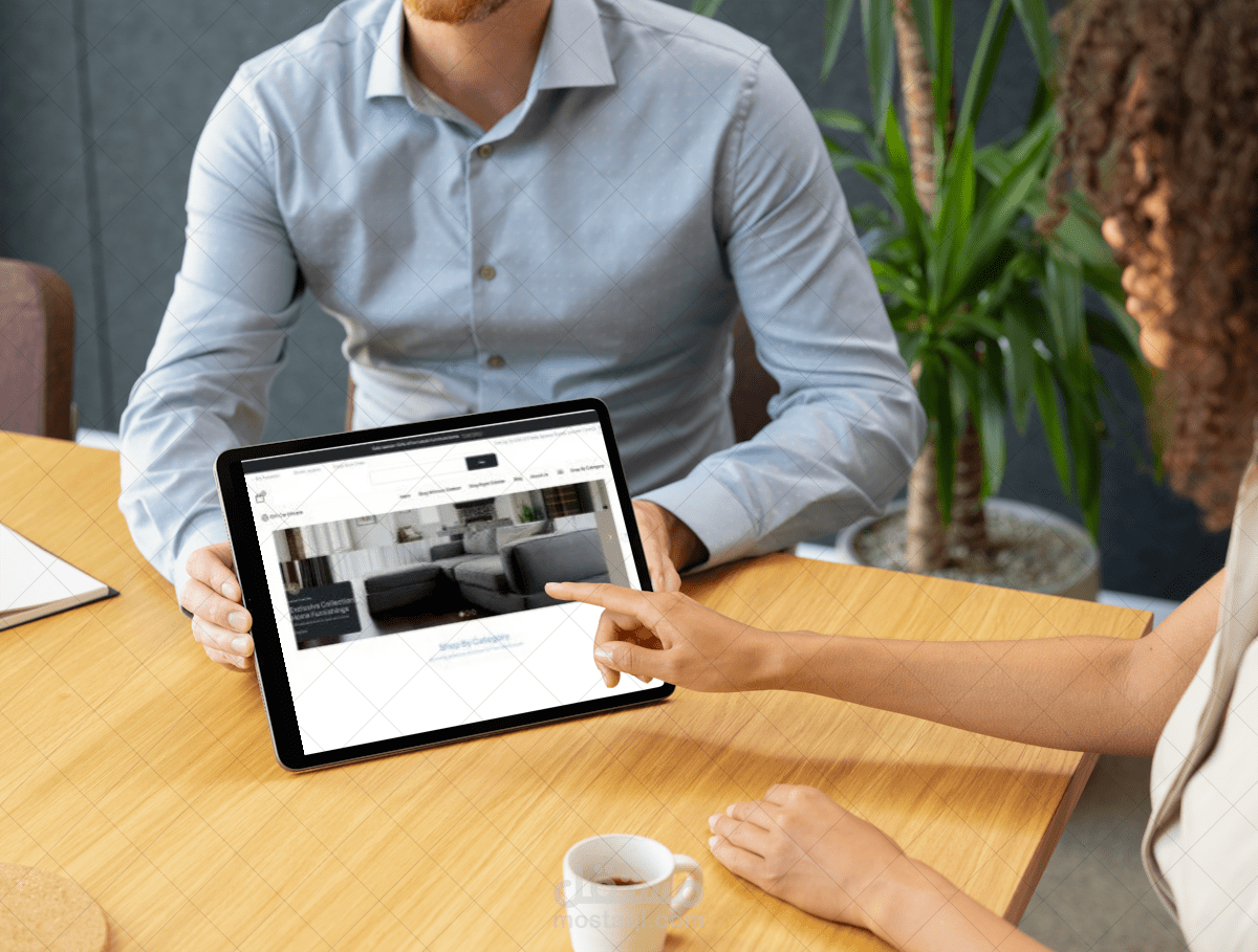 موقع الكتروني لشركة اثاث