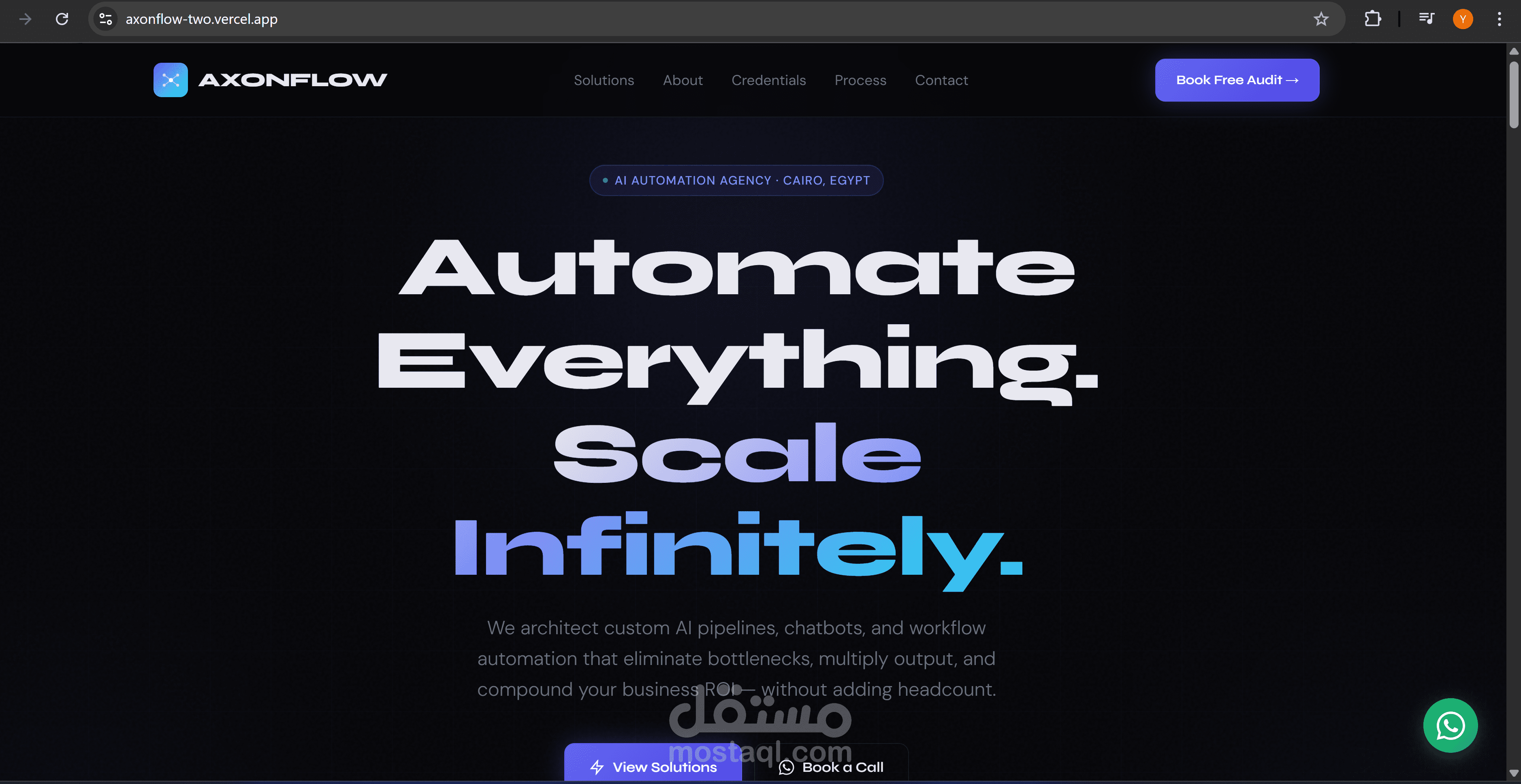 ai automation  website