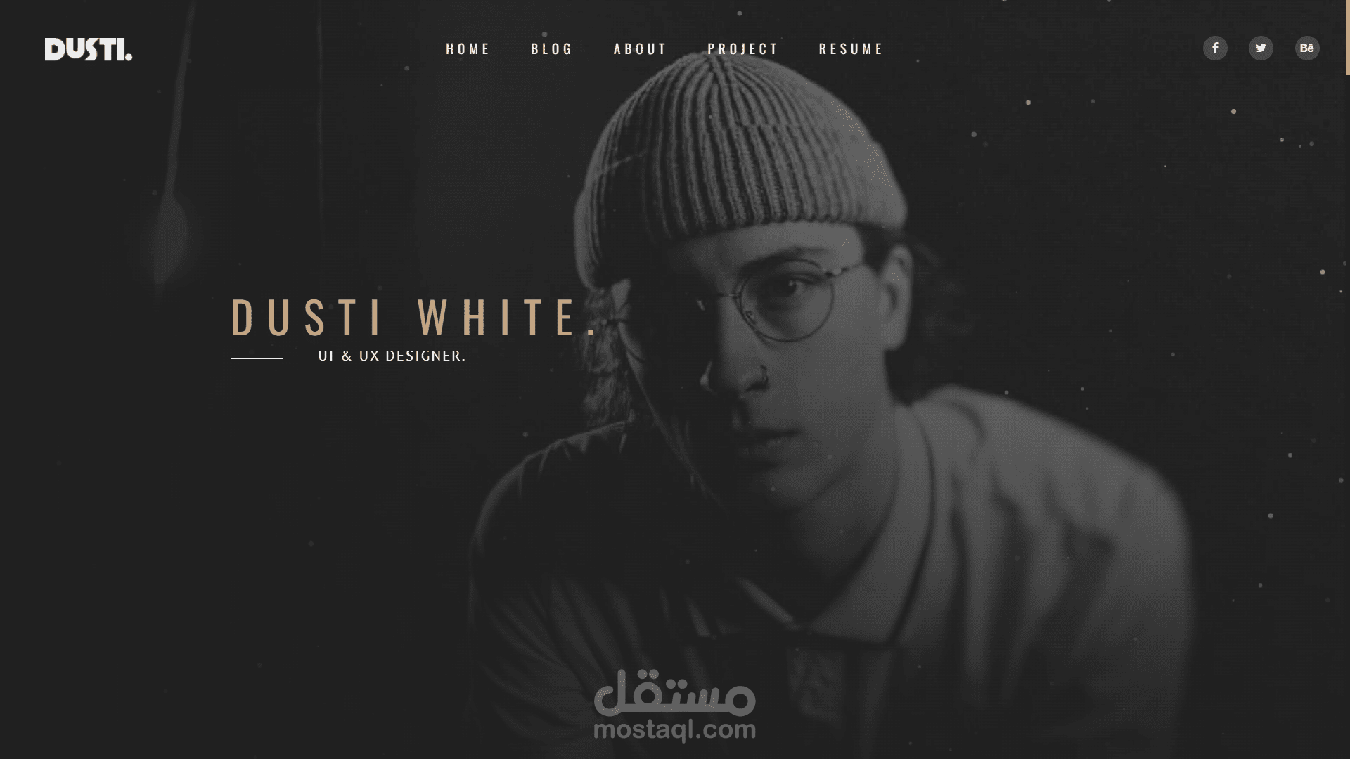 personal website using WordPress and Elementor Pro