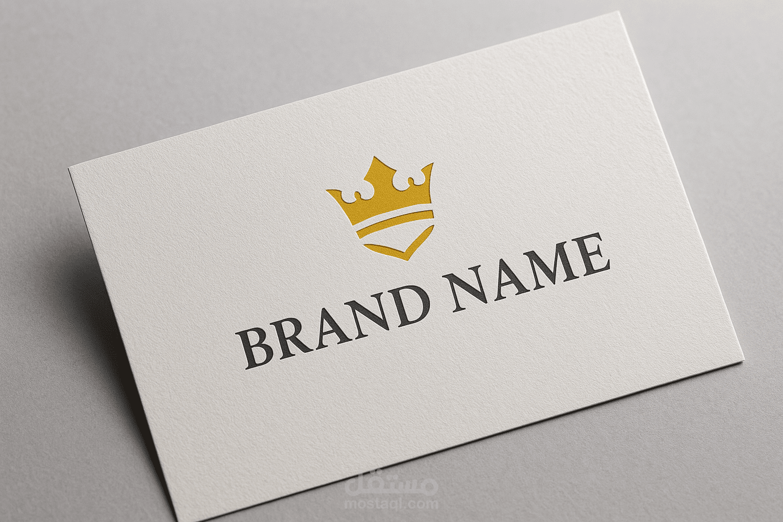 تصميم شعار وهوية بصرية لعلامة تجارية فاخرة