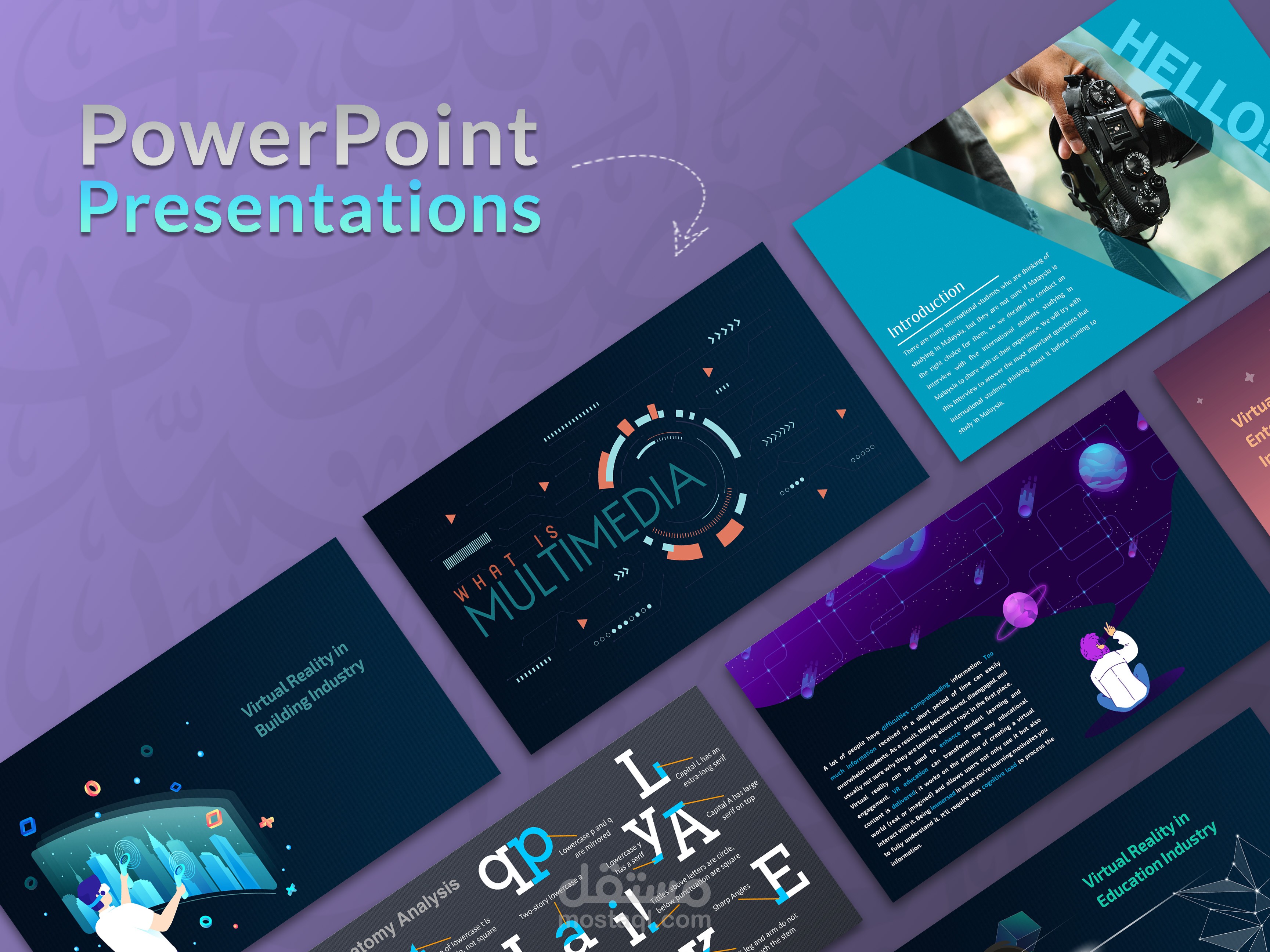 تصميم عروض تقديمية (بوربوينت)