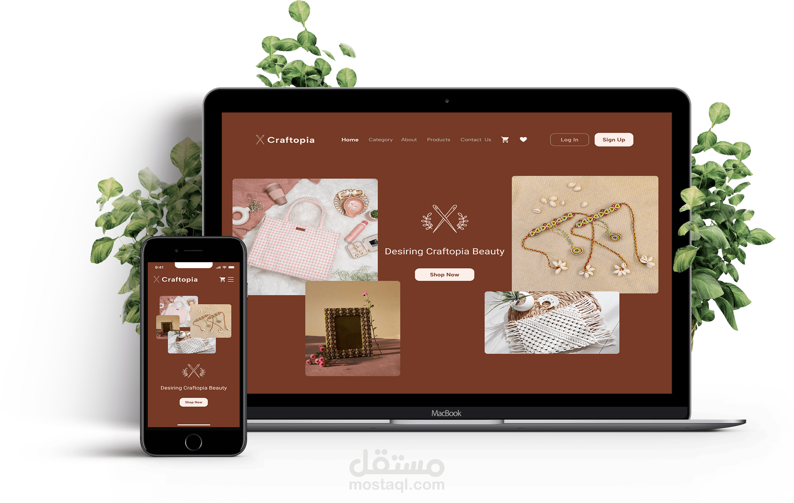 Craftopia – متجر إلكتروني لبيع المنتجات اليدوية