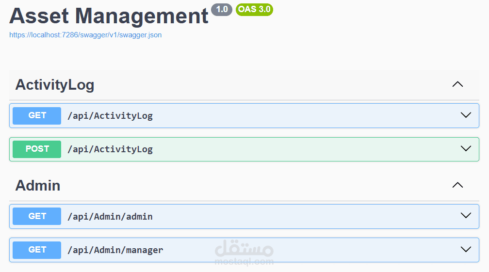 Asset Management system