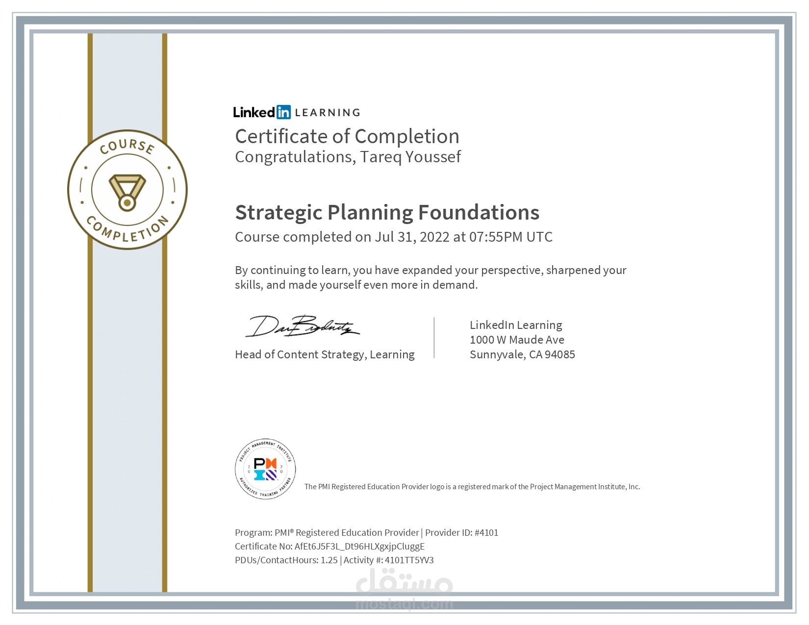 Strategic planning Fundamentals