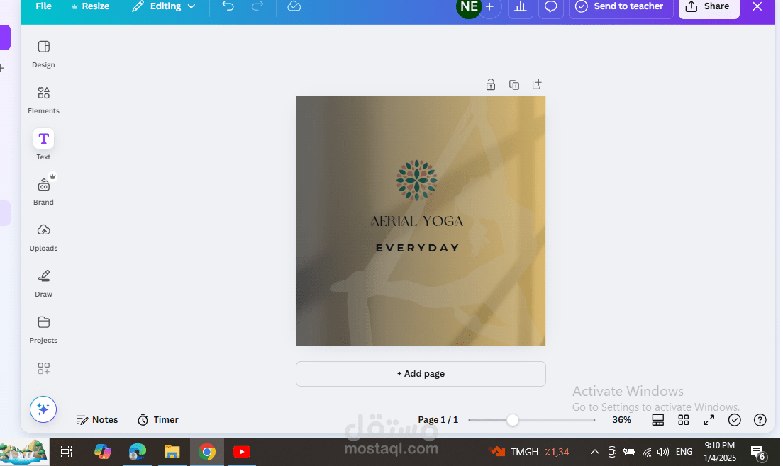 logo for Facebook page