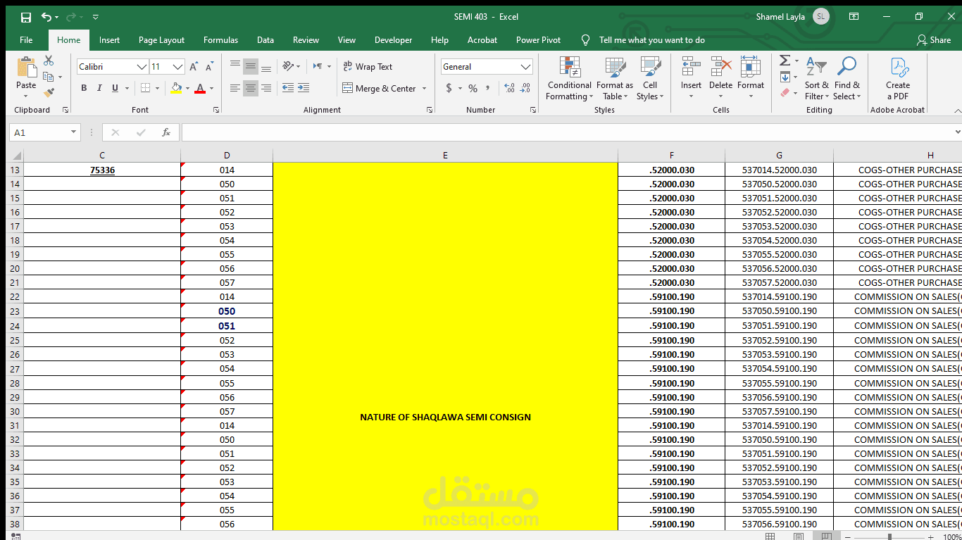 Supplier Rebate Calculations