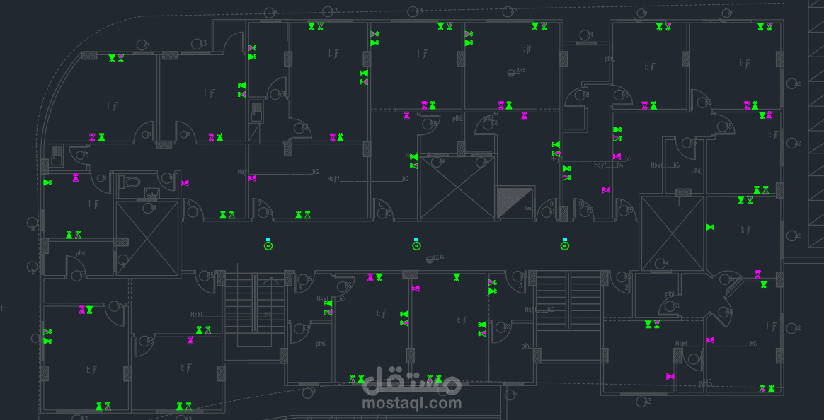 عمل تصميم ورسومات تنفيذية لمول