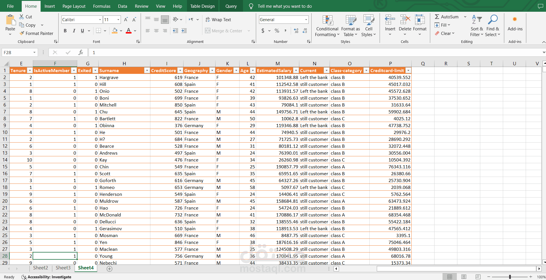 تنظيف البيانات باستخدام مايكروسوفت اكسيل Data Cleaning using Excel (power query)