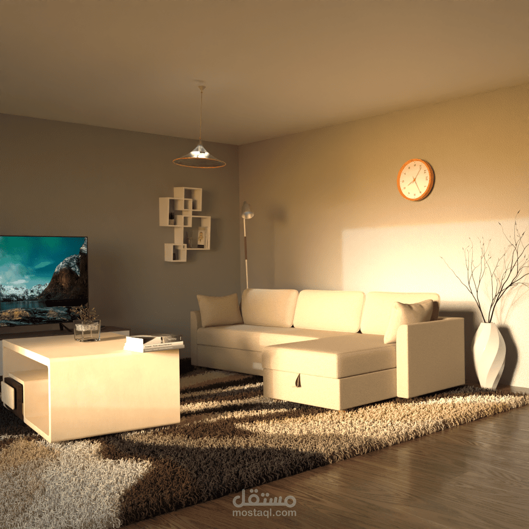 تصميم ثلاثي الأبعاد   مشاهد ثلاثية الأبعاد واقعية