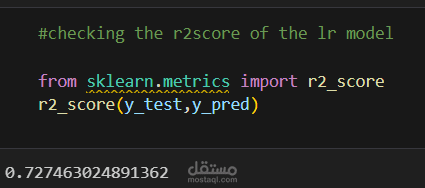 supervised learning task