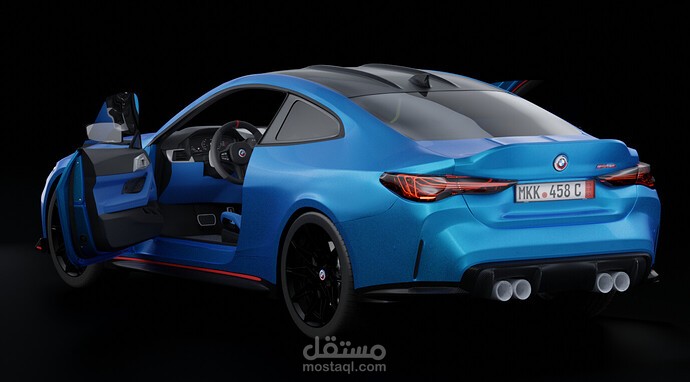 BMW M CSL - 3D Modeling