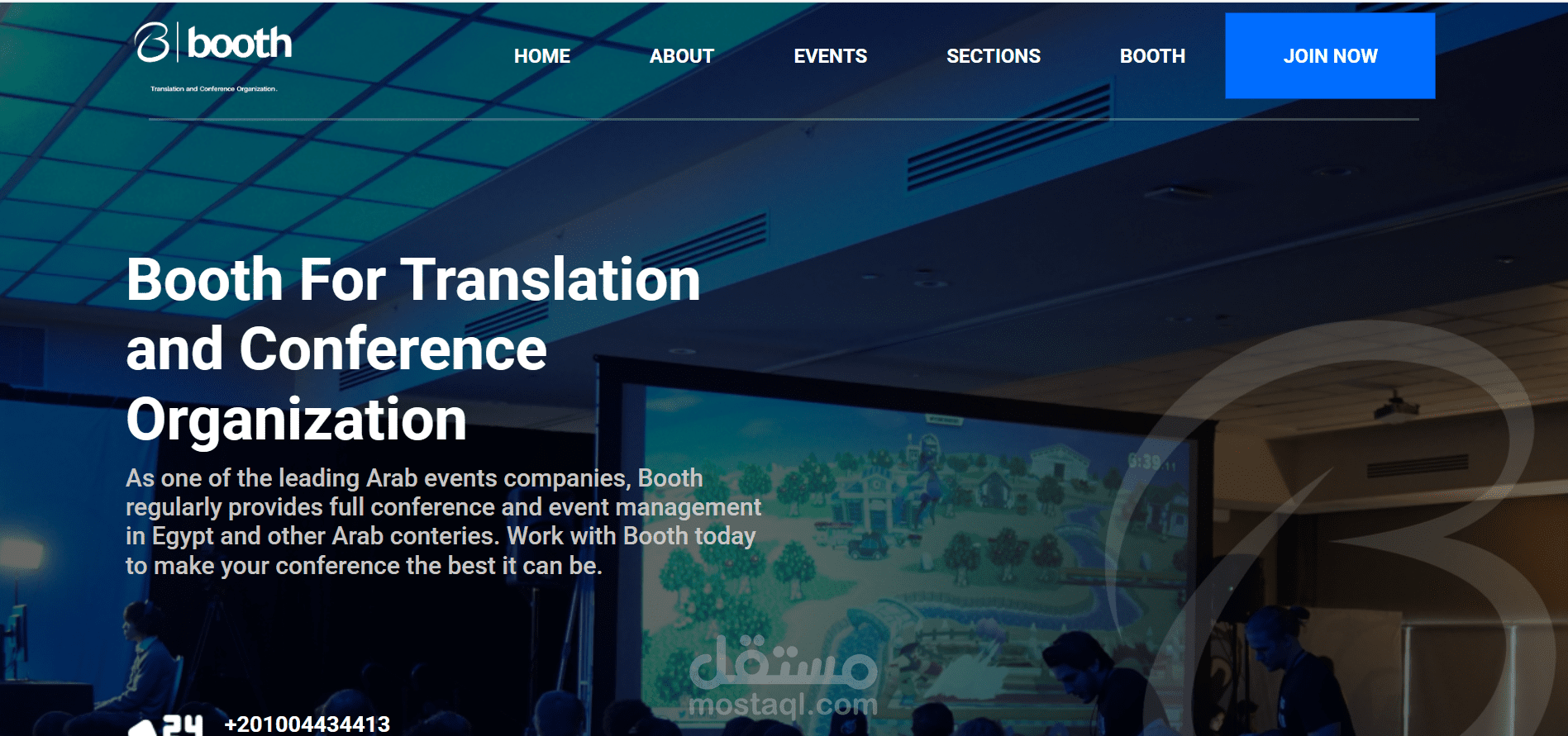 Booth for Translation