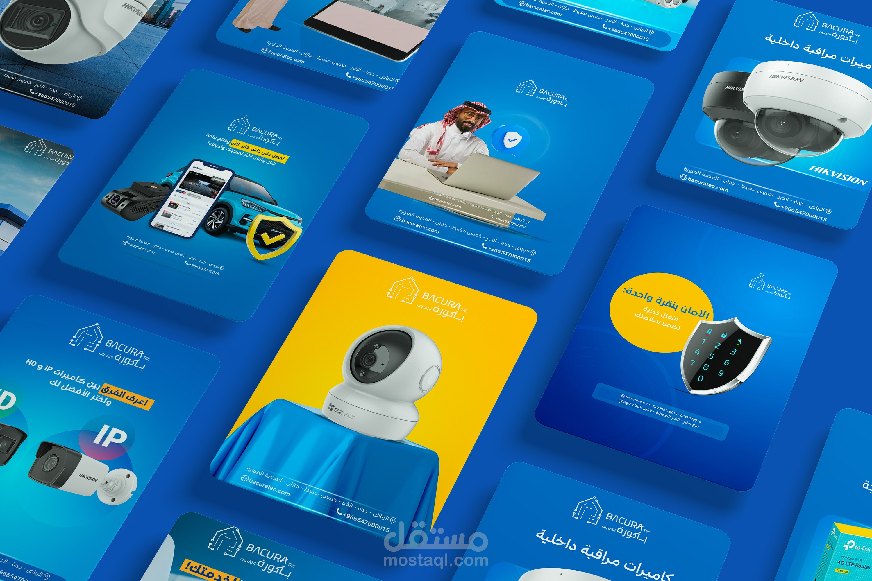 Social Media Designs - bacuratec Riyadh