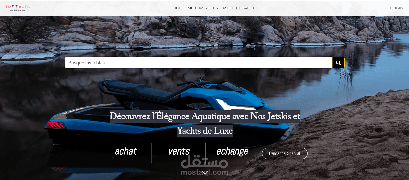 showroom website tr-auto