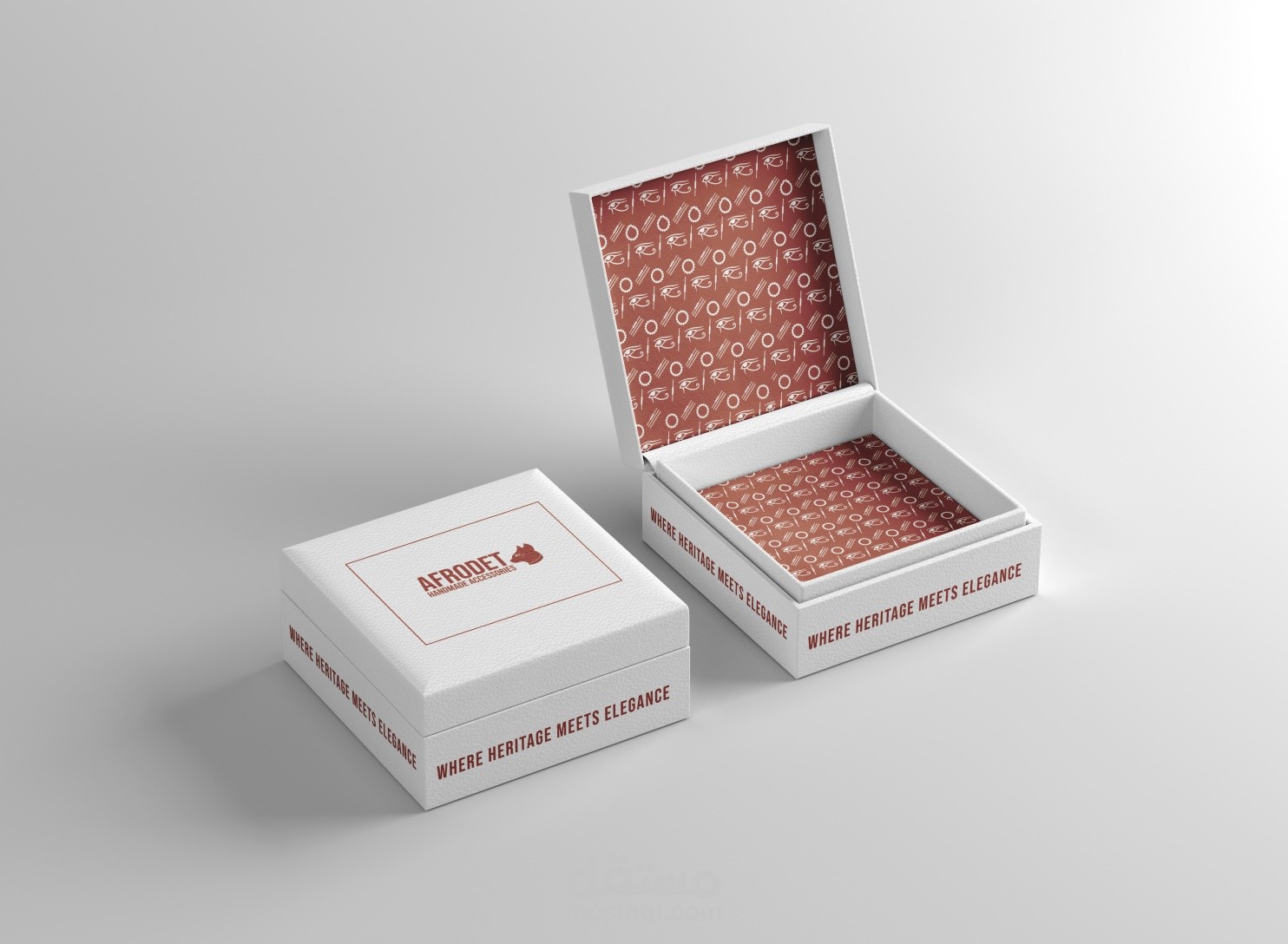 هوية بصرية لبراند Afrodet