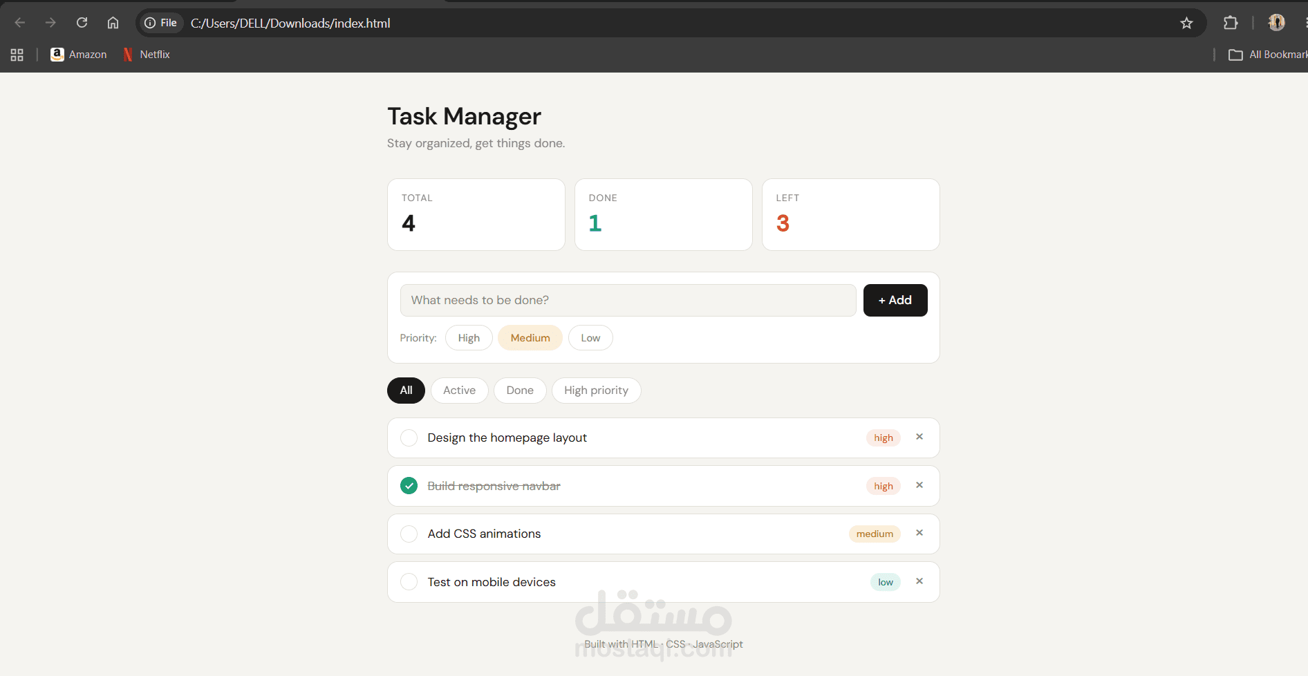Task Manager
