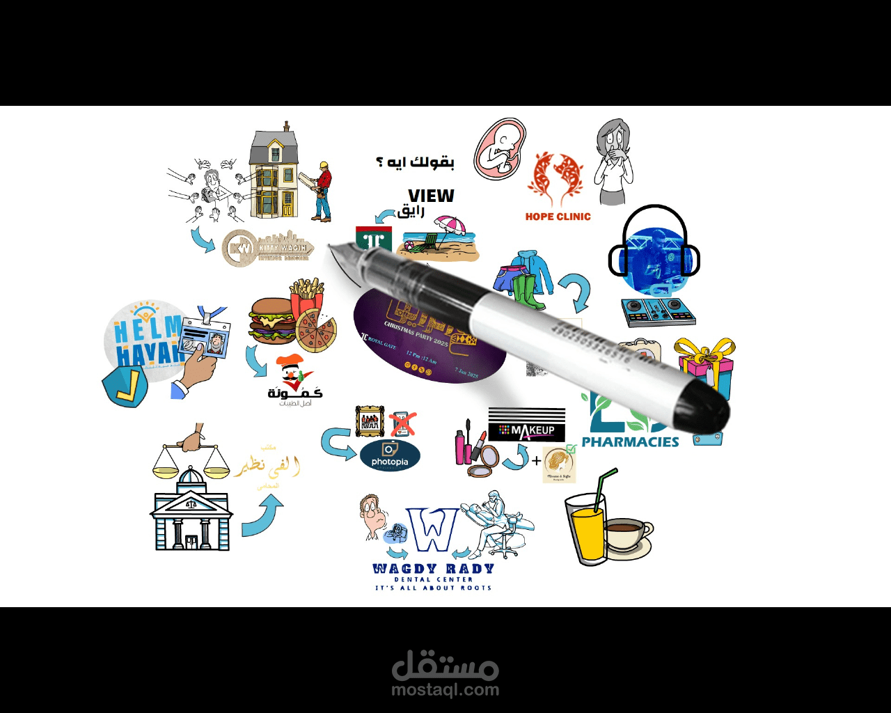 شرح مميزات حفلة ترفيهية