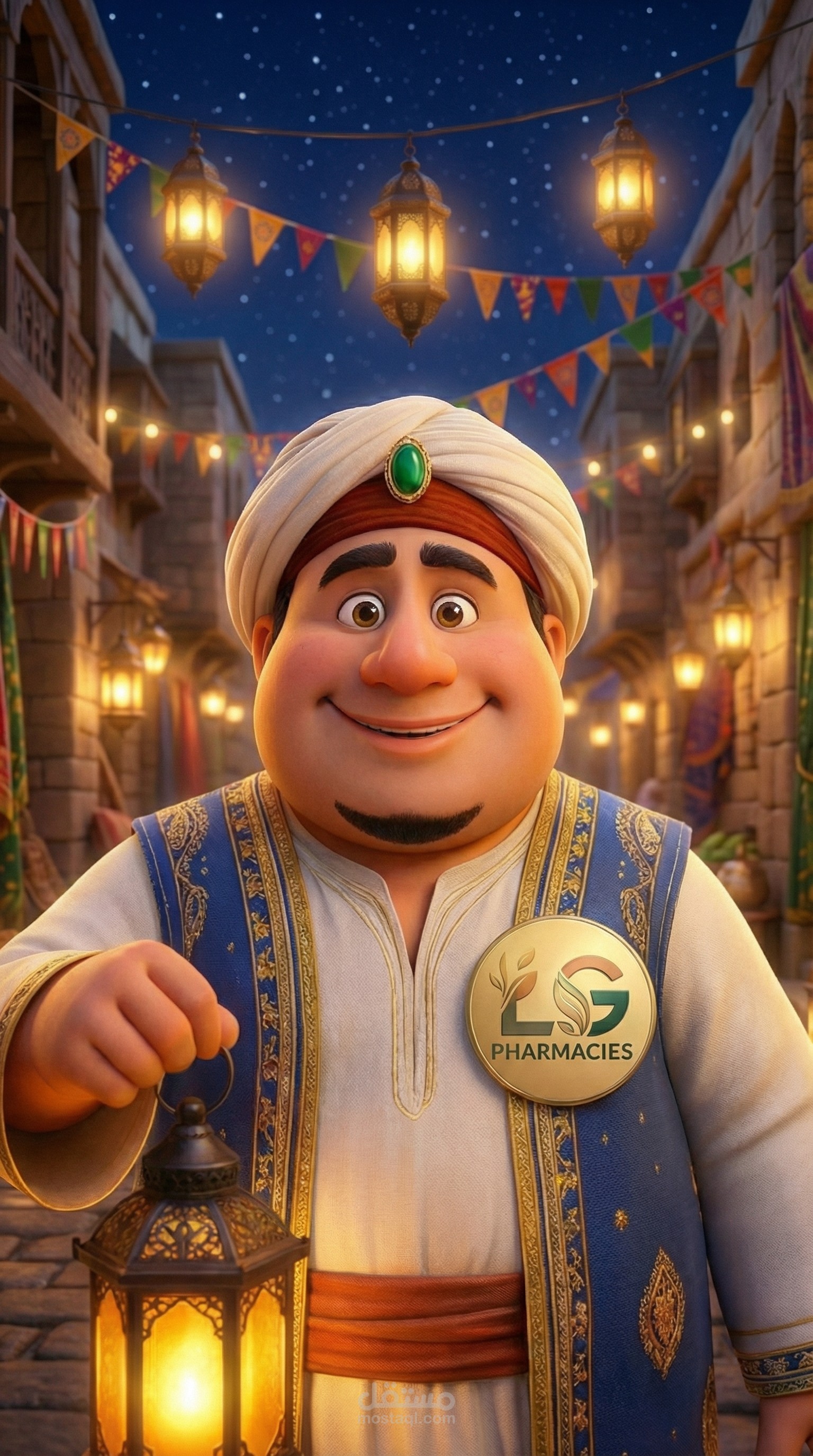 إعلان المسحراتي (AI Cinematic Ramadan Video)