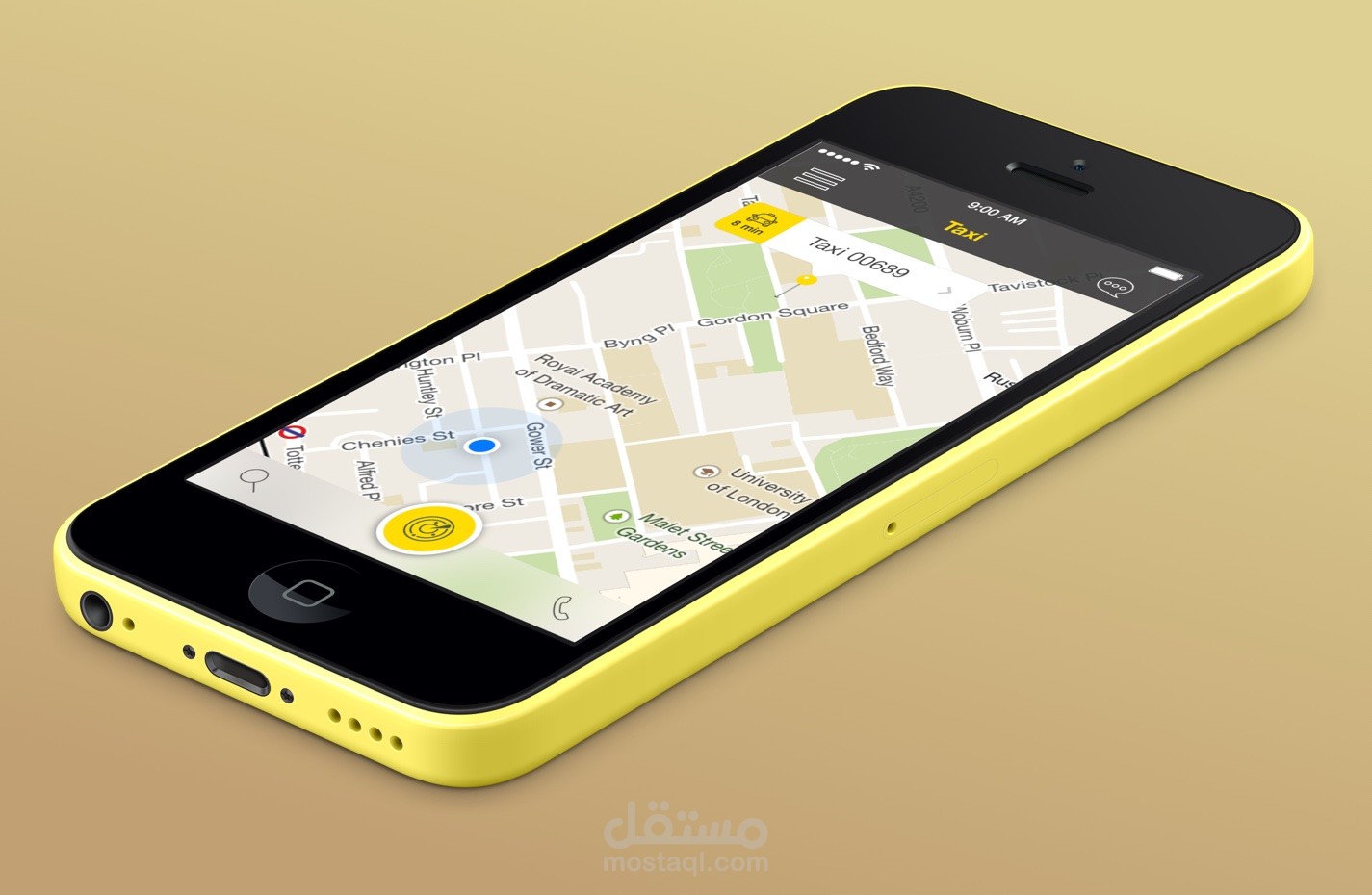 تطبيق لطلب سيارة اجرة Taxi GPS